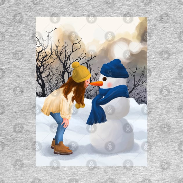 Dabbing Snowman T Shirt Christmas by medhat